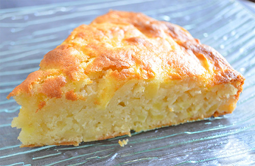 Gâteau au yaourt et aux pommes