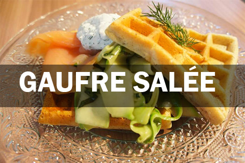 gaufre salée