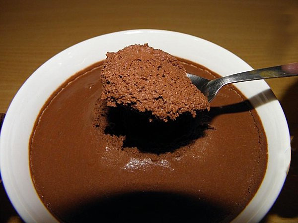 Mousse au chocolat noir robot pâtissier