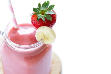 smoothie fraise banane